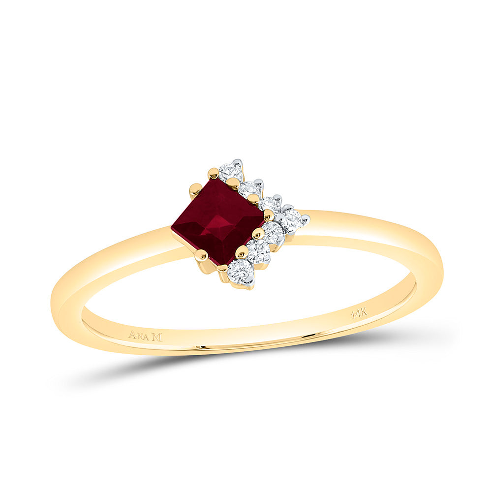 1/20CTW-NAT DIA ANA M 3.50MM PR-RU NAT GEM RING Daisy Joyeria