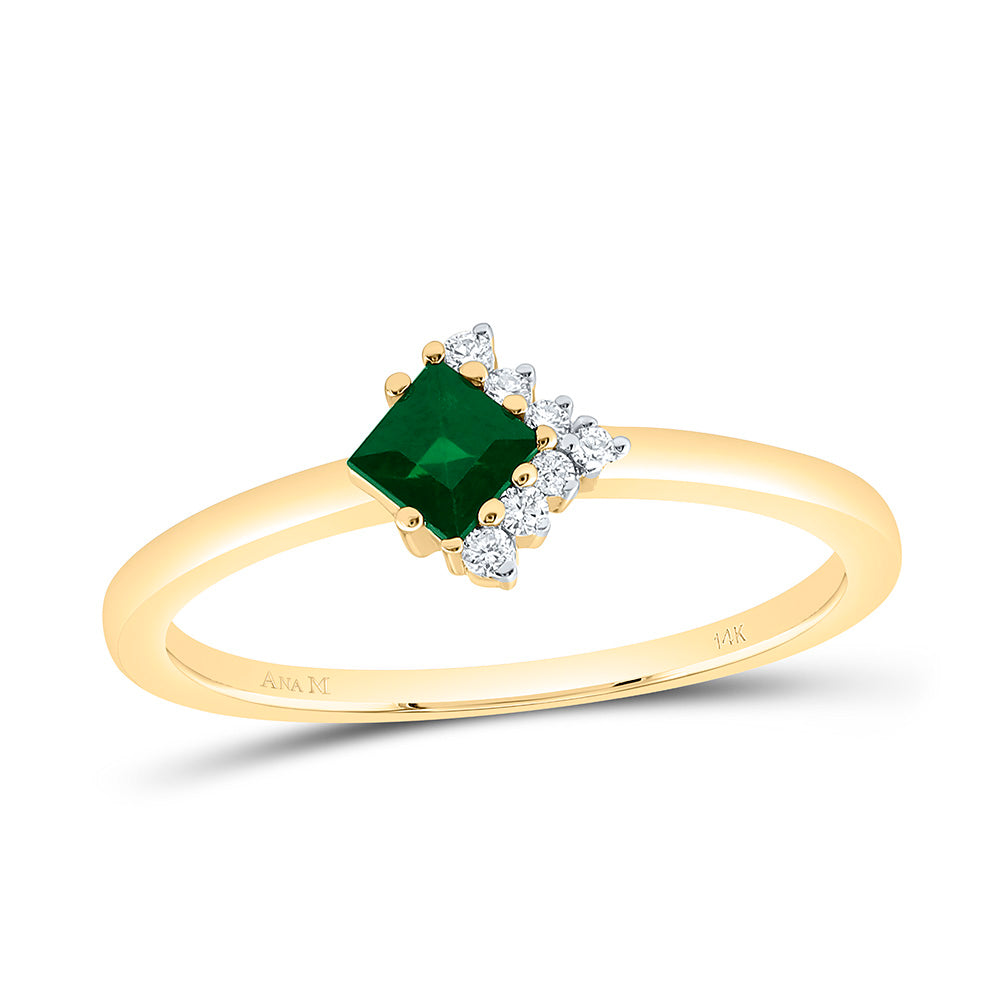 1/20CTW-NAT DIA ANA M 3.50MM PR-EM NAT GEM RING Daisy Joyeria