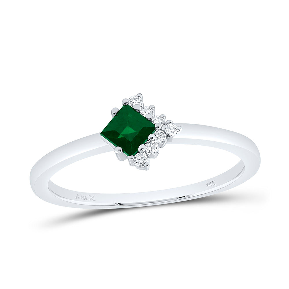 1/20CTW-NAT DIA ANA M 3.50MM PR-EM NAT GEM RING Daisy Joyeria