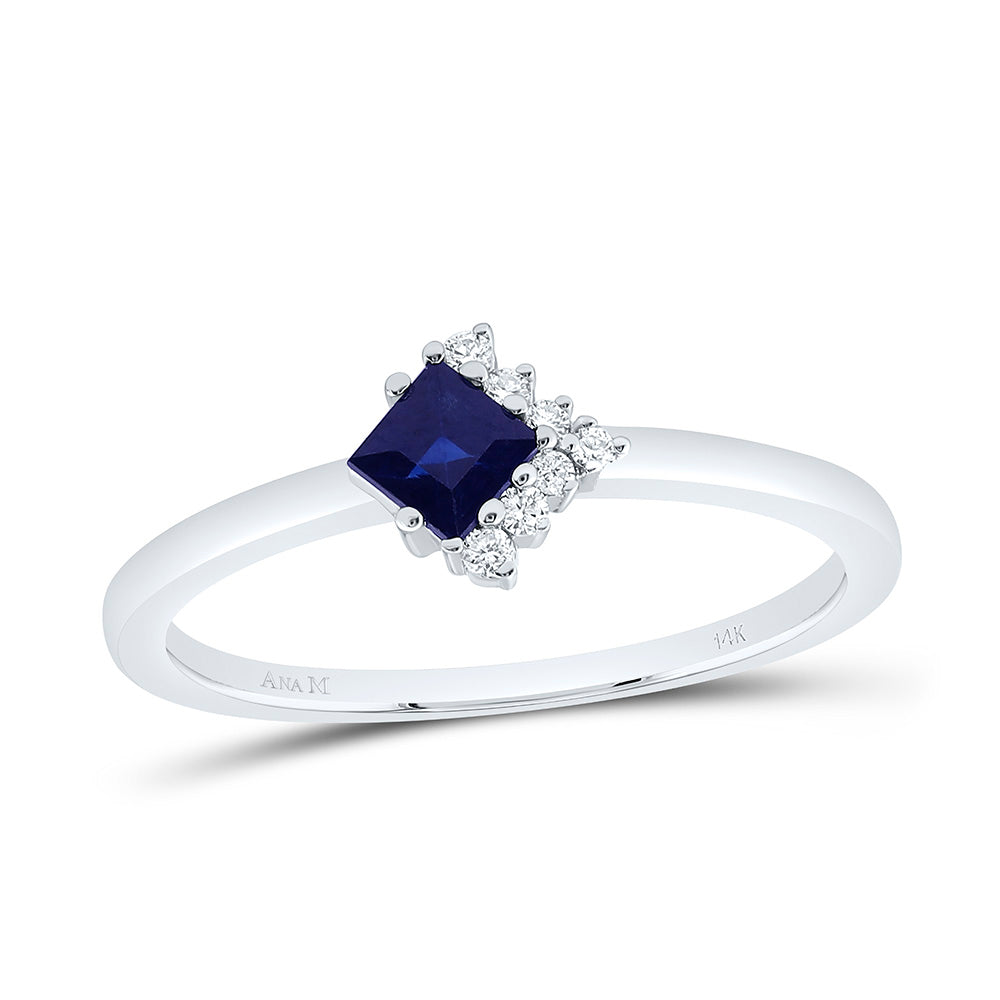 1/20CTW-NAT DIA ANA M 3.50MM PR-BS NAT GEM RING Daisy Joyeria