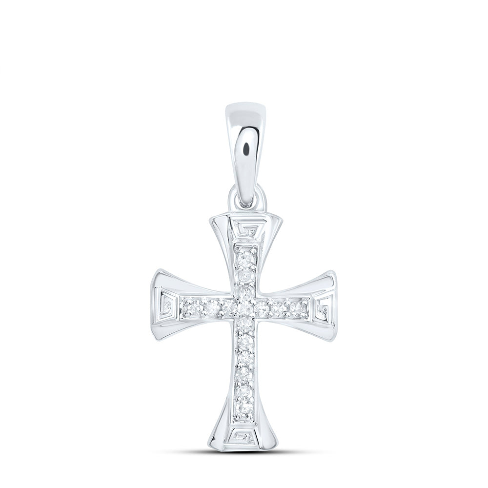 1/20CTW-NAT DIA P1 GIFT CROSS PENDANT Daisy Joyeria
