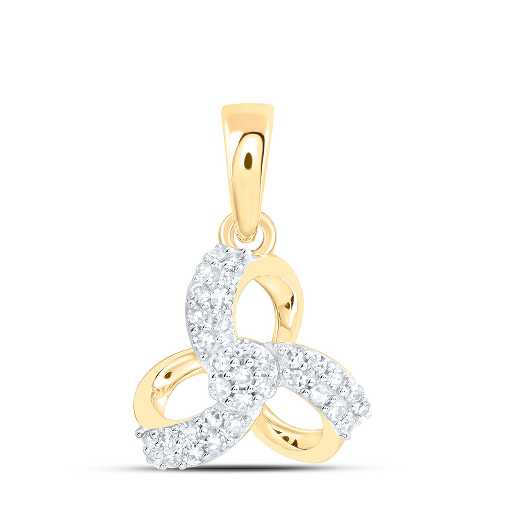 1/8CTW-NAT DIA NK FASHION PENDANT Daisy Joyeria