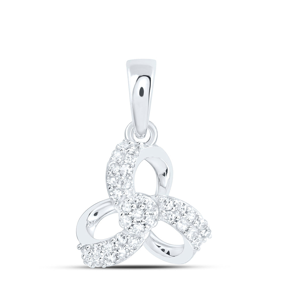 1/8CTW-NAT DIA NK FASHION PENDANT Daisy Joyeria
