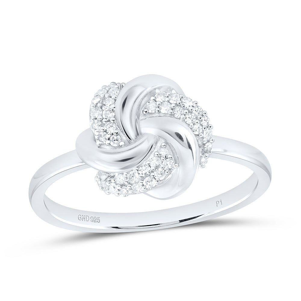 1/6CTW-NAT DIA P1 GIFT RING Daisy Joyeria