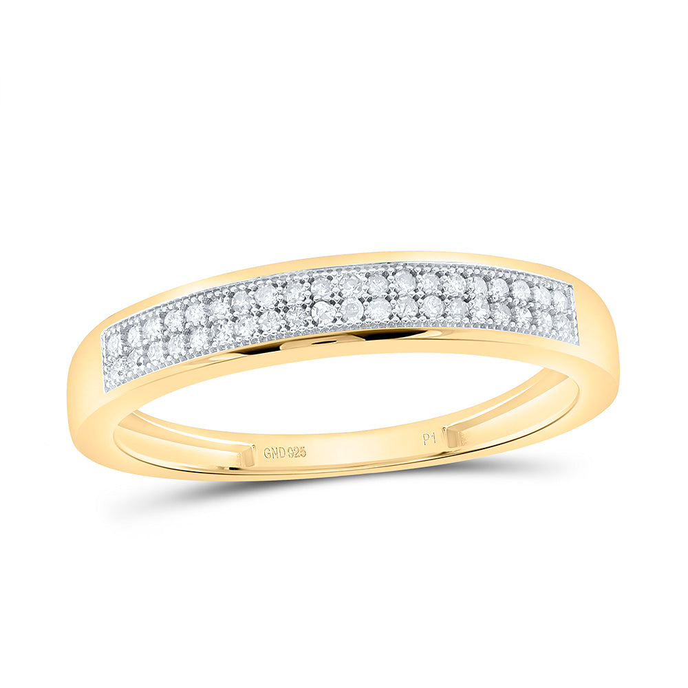 1/10CTW-NAT DIA P1 GIFT MICRO-PAVE LADIES BAND Daisy Joyeria