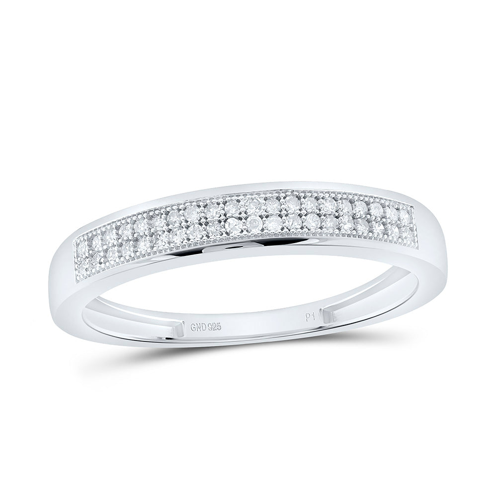1/10CTW-NAT DIA P1 GIFT MICRO-PAVE LADIES BAND Daisy Joyeria