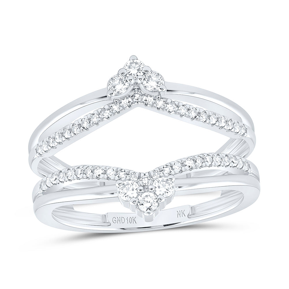 1/3CTW-NAT DIA NK INSERT ENHANCER RING Daisy Joyeria