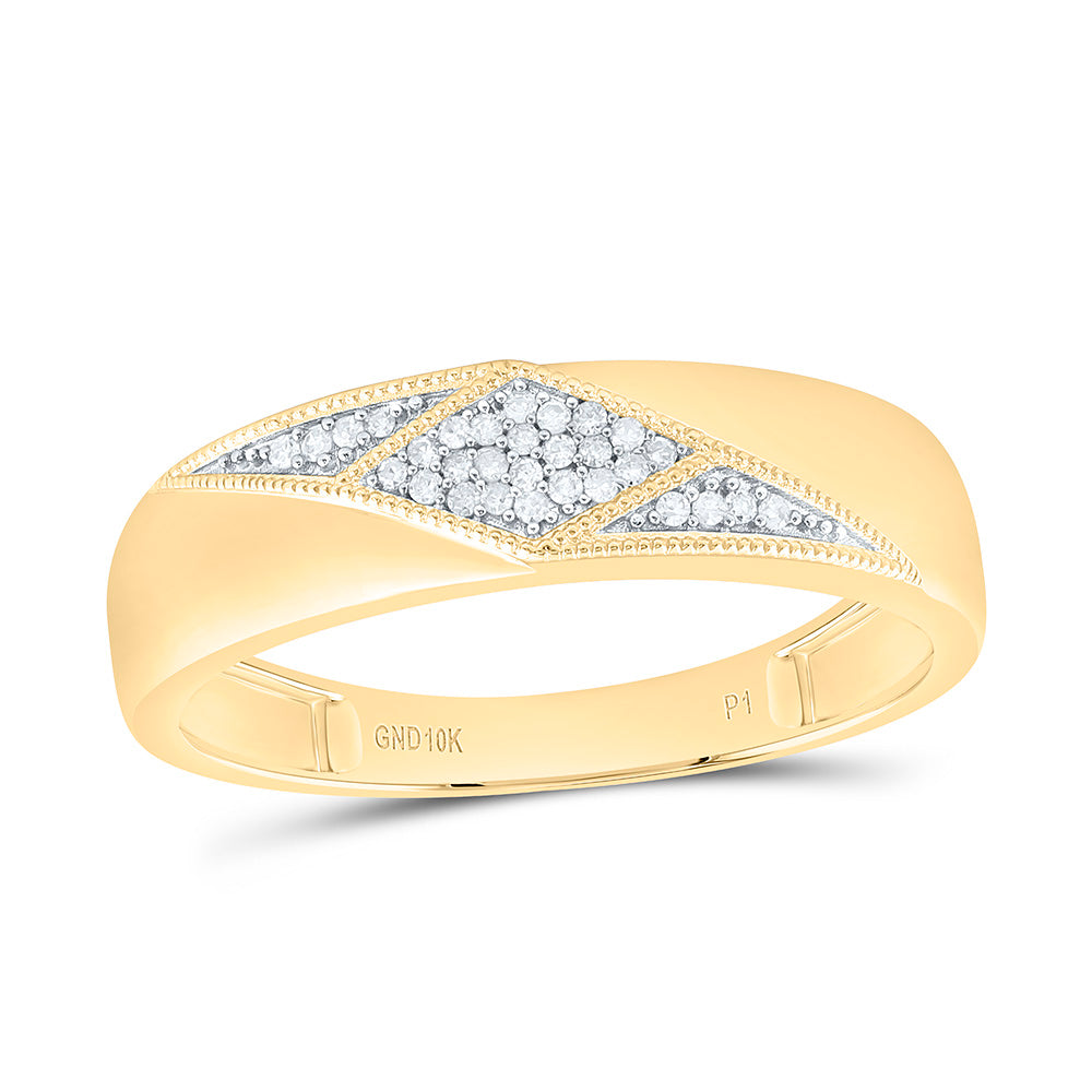 1/5CTW-NAT DIA P1 GIFT MICRO-PAVE ROUND TRIO SET Daisy Joyeria
