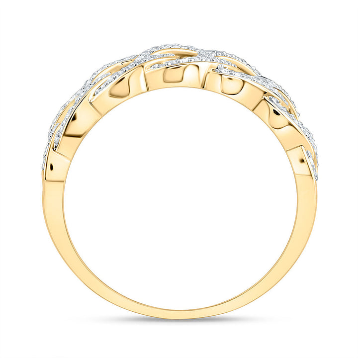 1/4CTW-NAT DIA P1 GIFT CUBAN BAND Daisy Joyeria