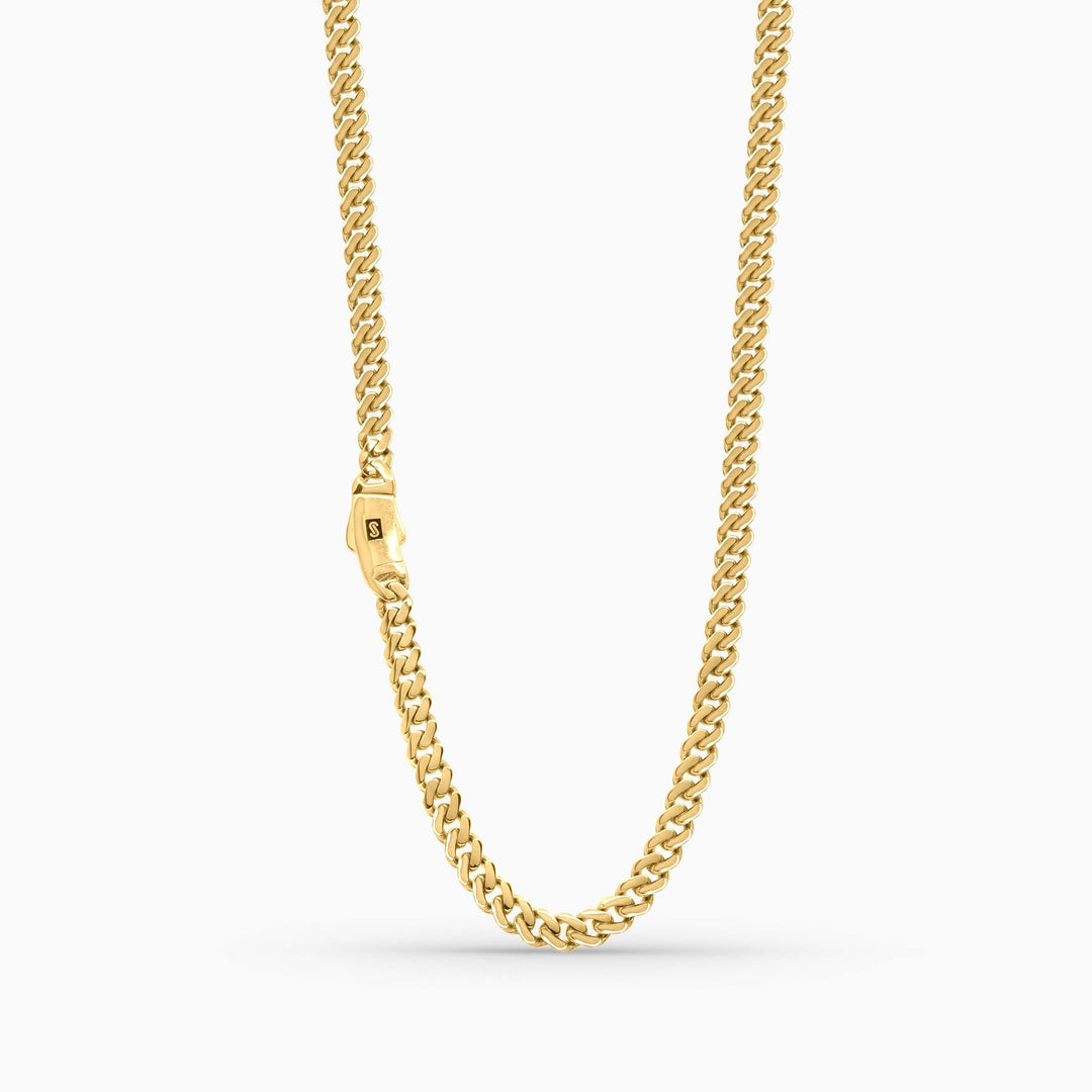 Cadena Monaco Clasica 10k Daisy Joyeria