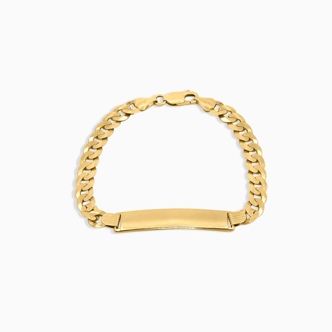 Pulsera Infantil Corte Brillo en Oro 10K Daisy Joyeria
