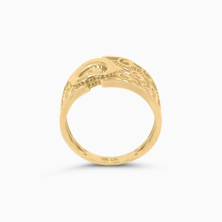 Anillo de Malla en Oro 10K Pochy Jewelry