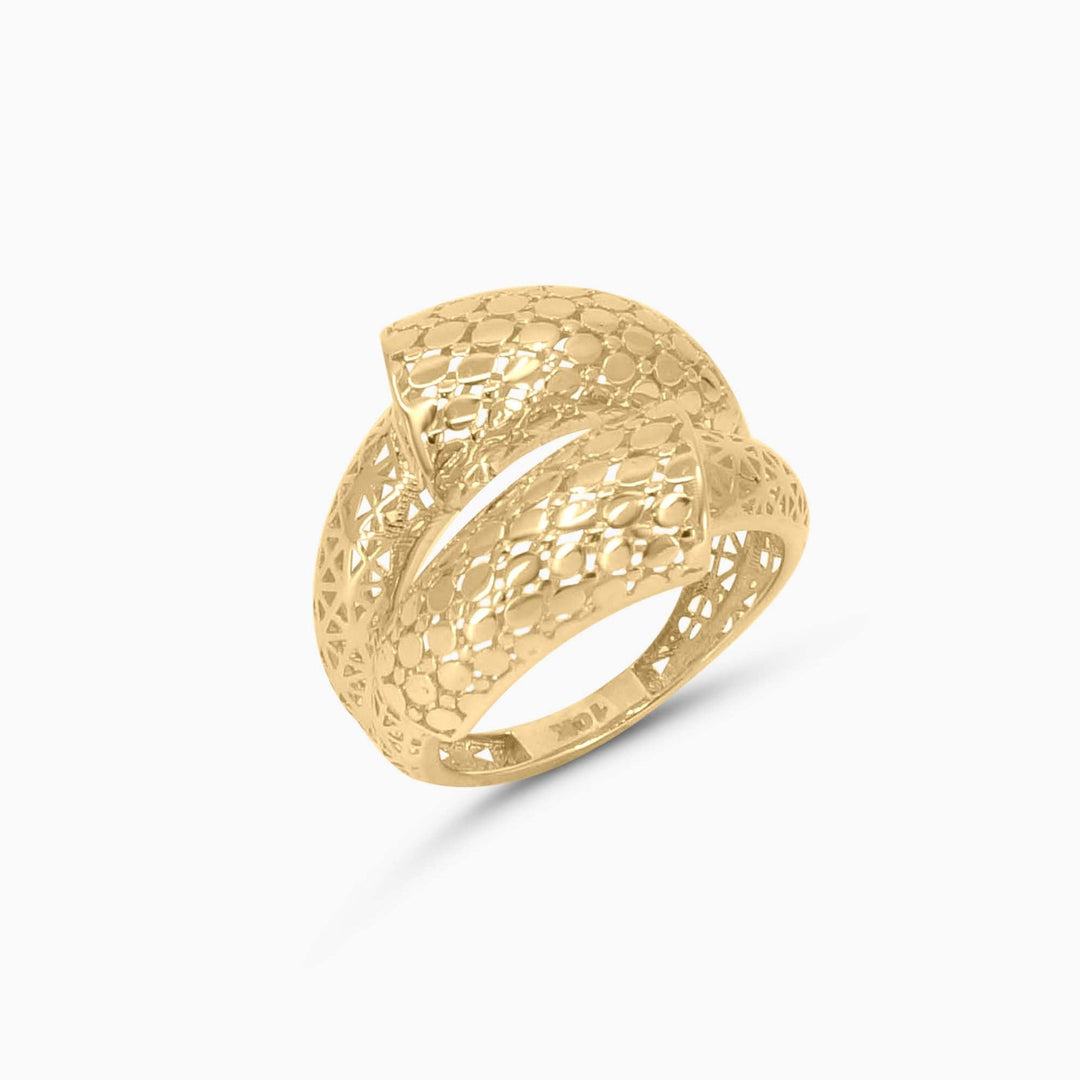 Anillo Fancy Dress en Oro 10K Pochy Jewelry