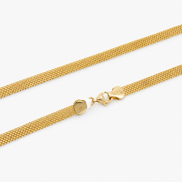 Cadena Bismarck en Oro 14K 18" Daisy Joyeria